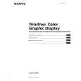 SONY GDM-200PS (2) Owners Manual