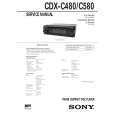 SONY CDXC480 Service Manual