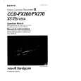 SONY CCD-FX200 Owners Manual