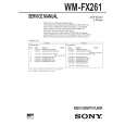 SONY WMFX261 Service Manual