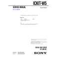 SONY ICKITW5 Service Manual