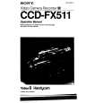 SONY CCD-FX511 Owners Manual