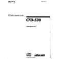 SONY CFD-530 Owners Manual