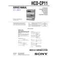SONY HCDCP11 Service Manual