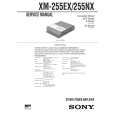 SONY XM-255EX Service Manual