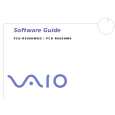 SONY PCG-R600HMKD VAIO Software Manual