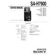SONY SA-H7900 Service Manual