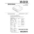 SONY XR-C6120 Owners Manual