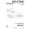SONY MHCV7700AV Service Manual