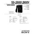 SONY SS-LB650V Service Manual