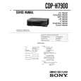 SONY CDP-H7900 Service Manual
