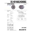SONY XSHD160G Service Manual