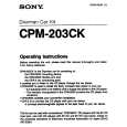 SONY CPM-203CK Owners Manual