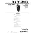 SONY SSX70ED Service Manual