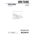 SONY WMFX488 Service Manual