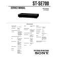 SONY ST-SE700 Service Manual