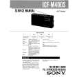 SONY ICFM400S Service Manual