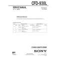 SONY CFD930L Service Manual