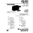 SONY CCD-TR71 Owners Manual
