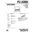 SONY PS-LX300H Service Manual