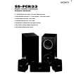 SONY SSFCR33 Owners Manual