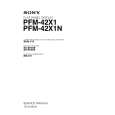 SONY PFM-42X1N Service Manual