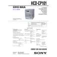 SONY HCDCP101 Service Manual